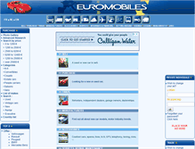 Tablet Screenshot of euromobiles.com